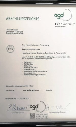 Typ-Akademie-Abschlusszeugnis