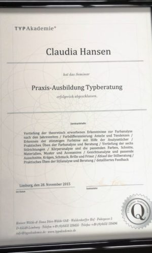 Typ-Akademie-Urkunde-Typberatung