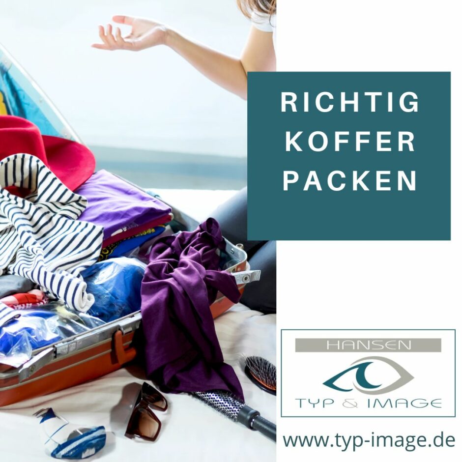 Koffer Packen knitterfrei Claudia Hansen Typ & Image